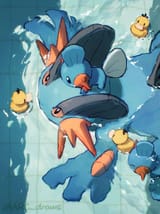 __mudkip_psyduck_and_swampert_pokemon_drawn_by_arc_draws__sample-344d9a6480e5e1f85aabcf6cc44d441f
