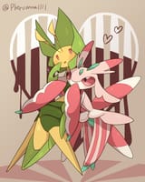 __lurantis_and_leavanny_pokemon_drawn_by_a_nya__02c290c1f916a135cedeadff26141c35