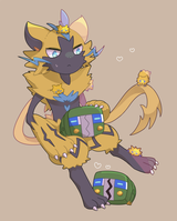 __joltik_zeraora_and_charjabug_pokemon_drawn_by_shuu_ssyuu721__08b2001f4d5f6d38e068130f50974304