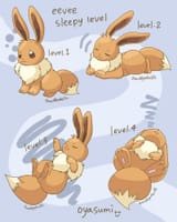 eevee sleepy levels