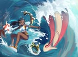 surfing