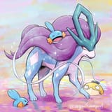 __mudkip_psyduck_and_suicune_pokemon_drawn_by_veganswampert__ec9d64e176b27aad506d2d7511f36823