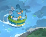 __mudkip_and_lotad_pokemon_drawn_by_ariamisu__97aa9f8f17cd8f3ff52b61163f138eb8