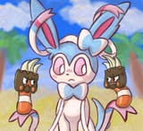 drawthread sylveon gift art 2