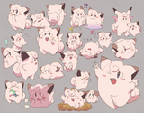 __ditto_clefairy_cleffa_transformed_ditto_and_clefable_pokemon_drawn_by_aoki_fumomo__4030bfec681b34741e1bf1f4662afa98