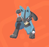 lucario kneel