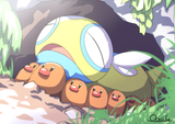 __diglett_and_dunsparce_pokemon_drawn_by_oooise__05f1b9941c84d6d3d799173aa2f03b74