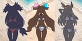 Bikini Shadow Set 9