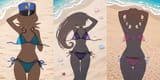 Bikini Shadow Set 10