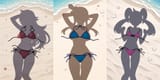 Bikini Shadow Set 14
