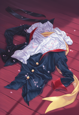 {{no humans}}, pokemon, Grimsley (pokemon) (cosplay), unworn clothes, wooden flo s-3838140555
