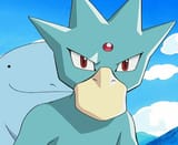 Golduck and Quagsire staring