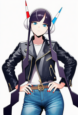 pokemon bw2, solo, female focus, cowboy shot, upper body, simple background, fas s-18054906382