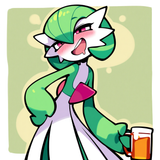 Amazing quality, very aesthetic, solo, 1girl, pokemon, species_gardevoir, flat c s-1979131084