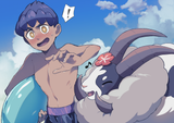 __hop_and_dubwool_pokemon_and_1_more_drawn_by_komame_st_beans__079bcbc5c13446d538d0b4fef90f9c73