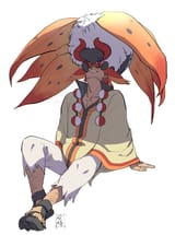 __volcarona_and_alder_pokemon_and_1_more_drawn_by_sanwari_aruji_yume__d7e09f1667659f7c277761171224a70b