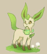 leafeon and watering can