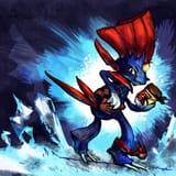 lady weavile by bubblegumartwork