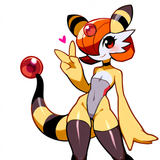 Solo, female, detailed, Pokémon, pokemon fusion, flat chested, pseudo hair, pseu s-3698500507
