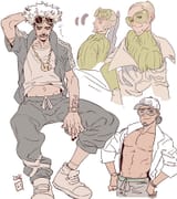 __guzma_professor_kukui_and_faba_pokemon_and_1_more_drawn_by_kanataria__37716ac50f376f836537dfcbdd090ece