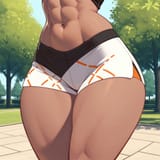 female abs
