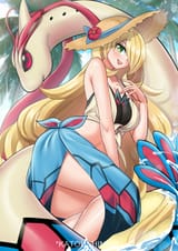 __cynthia_and_milotic_pokemon_and_1_more_drawn_by_katou_shinobu__4870ffc27e84e5e5e5970ff84f78f783