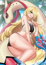 __cynthia_and_milotic_pokemon_and_1_more_drawn_by_katou_shinobu__ddfd3abc86b55f31313b8c213c6eee2d