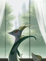 __snivy_and_serperior_pokemon_drawn_by_mokuzou_moku_ssbu__c5b9be5fcb9f314c8dc4929b0fdbb5b0