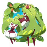 __tsareena_bounsweet_and_steenee_pokemon_drawn_by_sango_y1994318__a235ee6d19f9c1a79af35c5483863ef7
