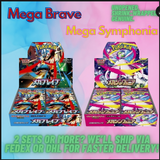 PSL Mega Brave Symphonia Booster Box Set Pokemon Card Japanese Sealed w_shrink eBay
