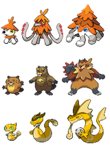 Tahoma starter trio sprites shiny