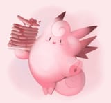 desktop-wallpaper-clefable-with-pancakes-by-happycrumble-clefairy