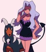 __houndoom_and_karen_pokemon_and_1_more_drawn_by_tyako_089__700efa276b13c3ad8e0c2673048cf3be