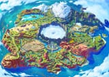 Paldea map