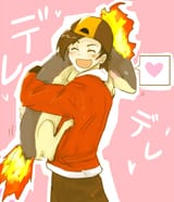 __ethan_and_quilava_pokemon_and_1_more_drawn_by_jingo_kajiki__27fde4ad1b86b201816e38f757f07528