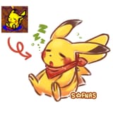 pmd sleeping pikachu sprite redraw