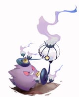 __gengar_and_chandelure_pokemon_drawn_by_fireblast__6cdfe2fbd300fbf98b20332828e72d42