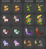 vega shinies
