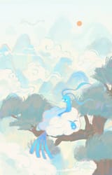 __altaria_swablu_and_rayquaza_pokemon_drawn_by_beanynne__9e4ab16597f93990bf8c7b523ad0846c