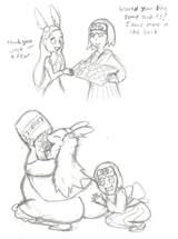 erika feeds jasmine