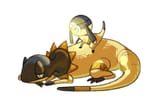 __helioptile_and_heliolisk_pokemon_drawn_by_hudemamemomo__2e29a9644df41a65e877f3f46ce74c99