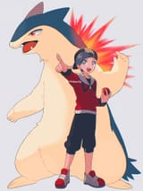 Ethan and Phlosion