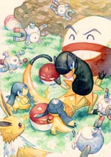 __magnemite_jolteon_voltorb_electrode_helioptile_and_1_more_pokemon_drawn_by_yamanashi_taiki__d2cdd71d1601d8c808920863868cb029