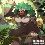 __grookey_rillaboom_and_thwackey_pokemon_drawn_by_designer_ojisan__bdf6794a7c359ddc9fe8f81616e1c1f3