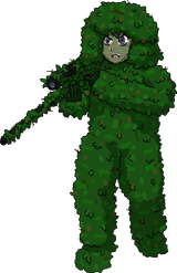 Sapphire Ghillie Suit