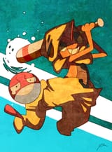 __voltorb_and_scrafty_pokemon_drawn_by_bluekomadori__sample-a9e7789f0c0aefed25b119dc23b309f8