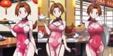 Delia China Dress Set
