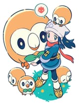 __akari_and_rowlet_pokemon_and_1_more_drawn_by_chueog__2790118b9294b7b60e37f3c72a2397c0