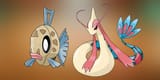 Pokemon-BDSP-Feebas-and-Milotic