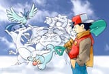 red snow articuno